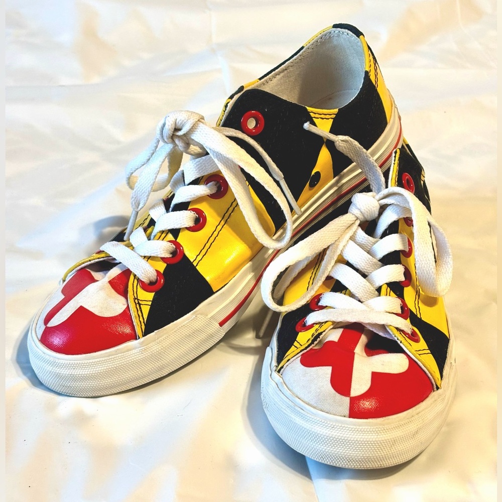 ✨ University of Maryland Row One Shoes | Maryland Flag | Women’s 5.5✨